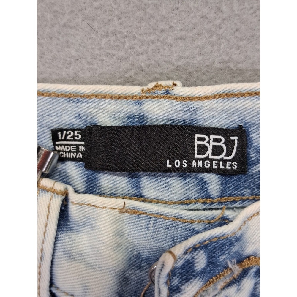 BBJ Los Angeles Wide Leg Women Jeans Size 1/25 Stone Washed - Picture 3 of 8